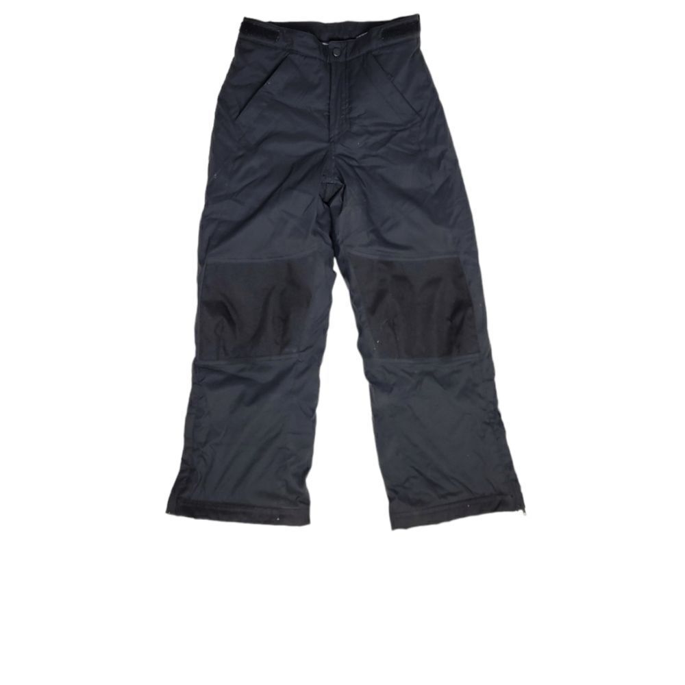VINTAGE 90s snow pants black thinsulate‎ ski zip pockets unisex 8